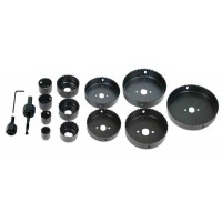 Set 12 carote 19-127 mm pentru lemn